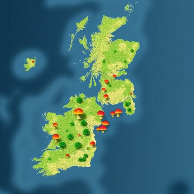 Shroom Map UK