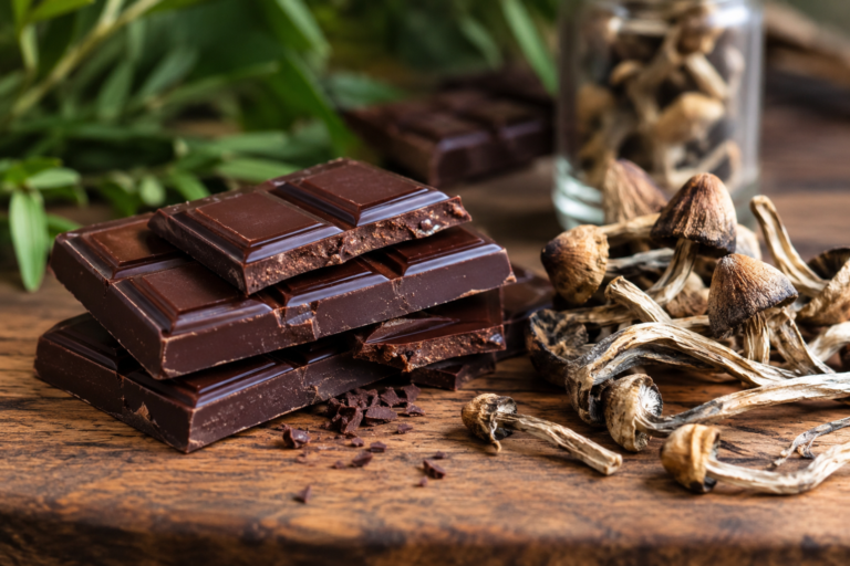 magic mushroom chocolate bars