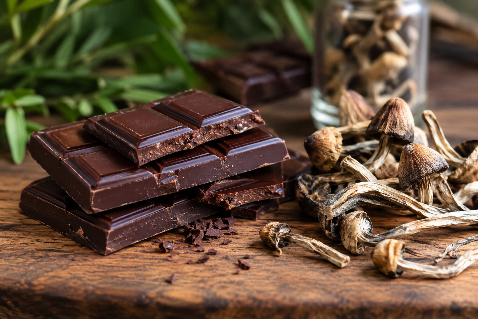 magic mushroom chocolate bars