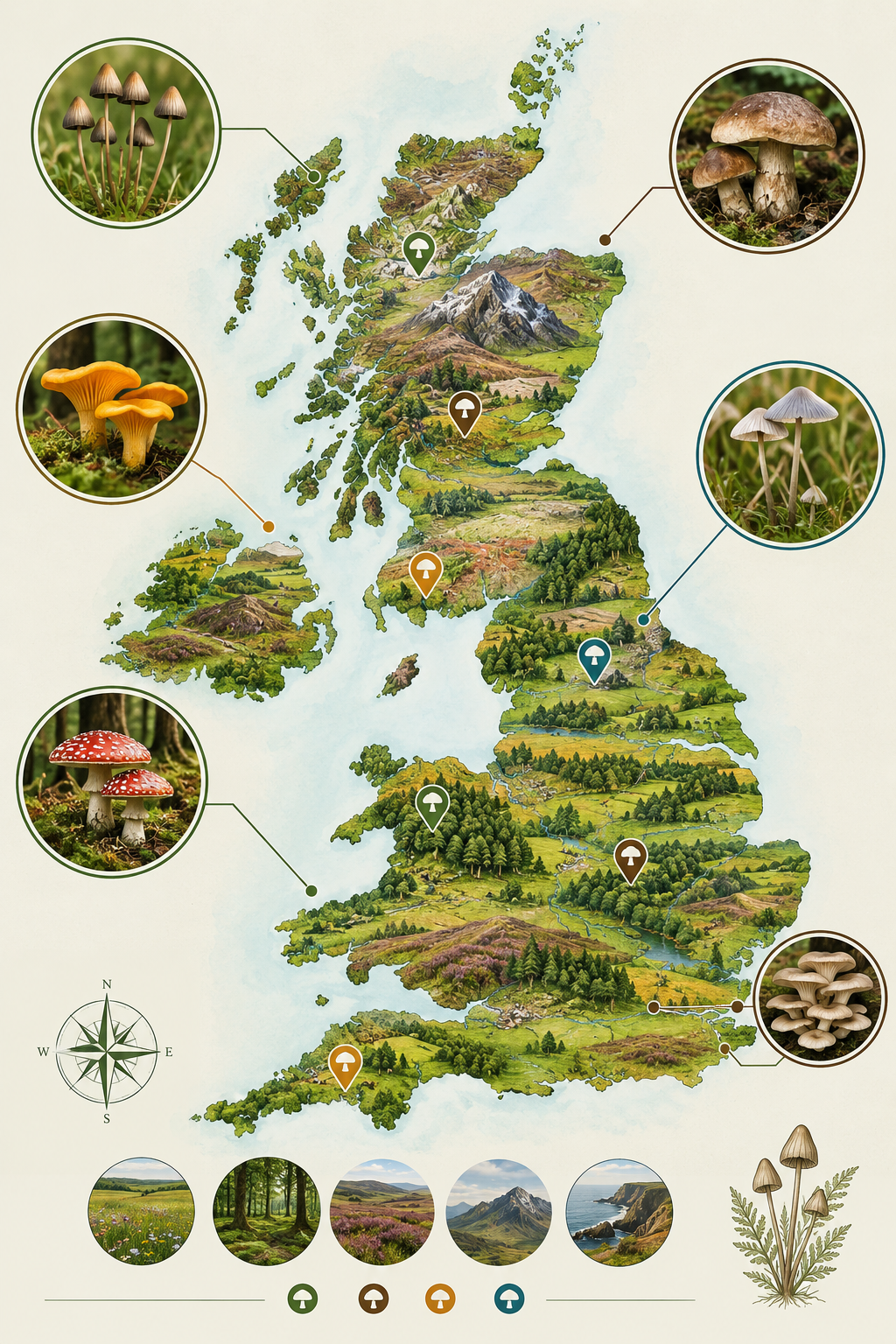 magic mushroom map uk